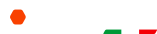 Logo di base per footer a contrasto bianco